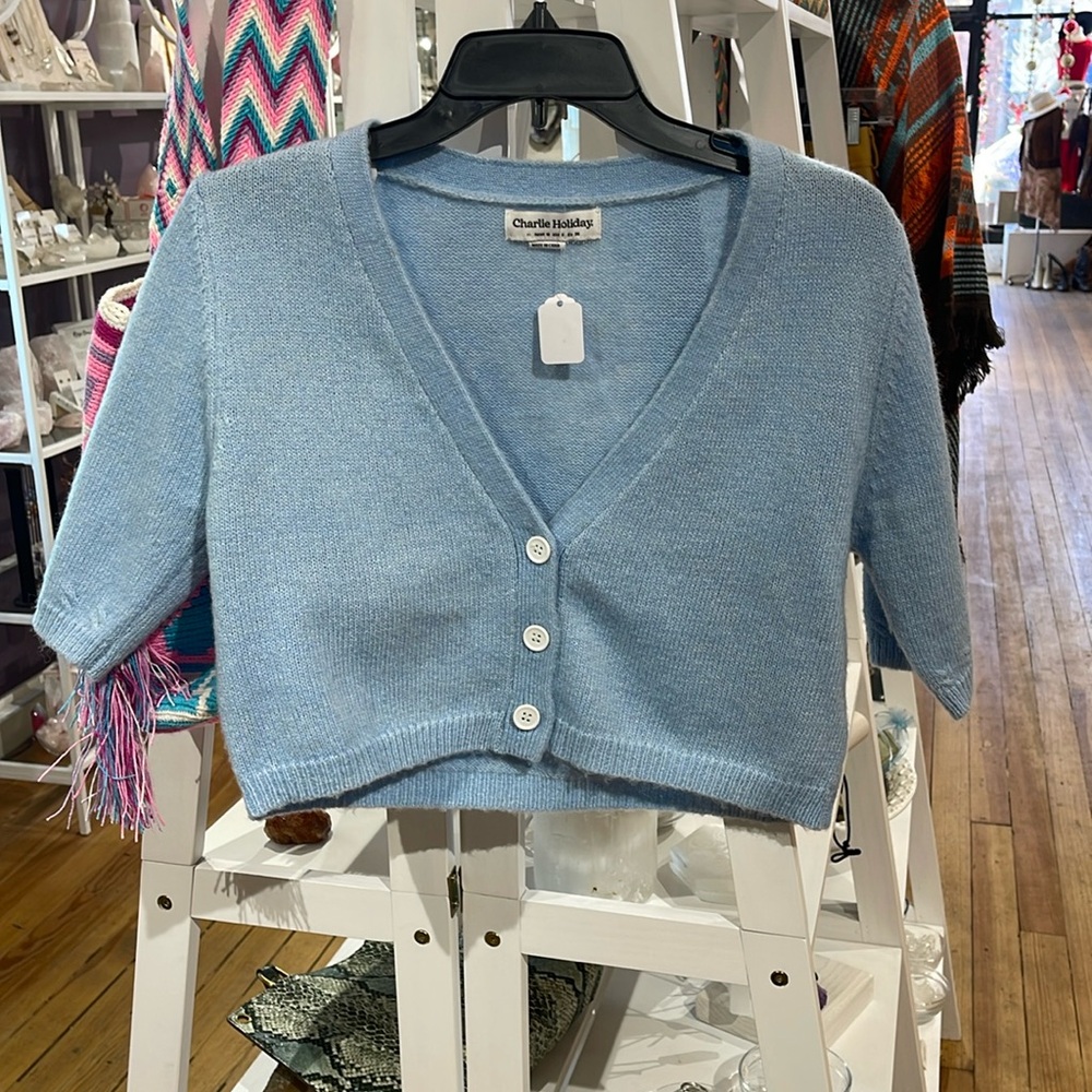 Cropped Cardigan